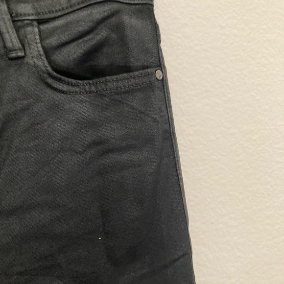Sam Edelman Coated Black Skinny Jeans - Picture 3 of 5